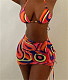 Sexy Lace Up Micro Bikini Set With Skirt TL2321