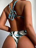 Cut Out Backless Lace Up One Piece Swimsuits TL2323