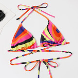 Sexy Lace Up Micro Bikini Set With Skirt TL2321