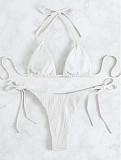 Sexy Split Swimsuit Push-Up Bra Bikini Set L2306