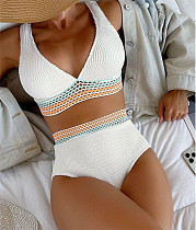 High Waist Bathing Suit Two Pieces Bikinis Set L2035