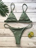 Sexy Summer Beach Wear Solid Micro Bikinis Set B28