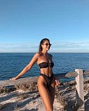 U-shaped Decorative Backless Strapless Split Bikini TL2207