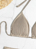 Backless Bandage Bikini Sets with Cover Up Skirt L2314