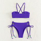 Sexy Tie Side G-String Thong Swimsuit Bikini Sets M3055