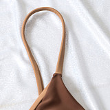 Color Matching Ring Decor Sexy 2 Piece Bikini Set M3027