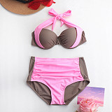 Push Up Bathing Suit Swimwear Two Piece Bikinis AJ449