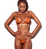 Solid String Bathing Suit Sexy Swimsuit 2023 Bikini Set 1760