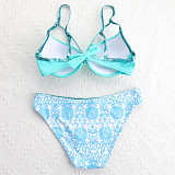 Push Up Bathing Suit Swimwear Two Piece Bikinis AJ449