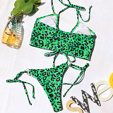 Women Swimwear Cross String Bikini Set Bathing Suit B33W