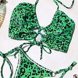 Women Swimwear Cross String Bikini Set Bathing Suit B33W