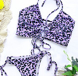 Women Swimwear Cross String Bikini Set Bathing Suit B33W