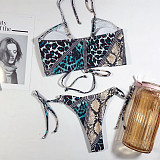 Women Swimwear Cross String Bikini Set Bathing Suit B33W