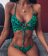 Women Swimwear Cross String Bikini Set Bathing Suit B33W
