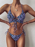 Women Swimwear Cross String Bikini Set Bathing Suit B33W