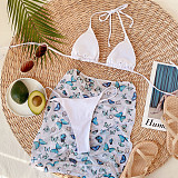 Beach Wear String Thong 3 Pieces Bikini Set B212W