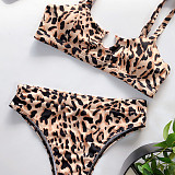 Leopard Bikini Women Swimsuit Beach Bathing Suit B36