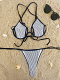 Sexy Hollow Out Push-up Slat Bikinis CHS-6523