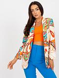 Colorful Printed Women Suit Jacket OLN-933