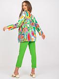 Colorful Printed Women Suit Jacket OLN-933