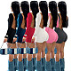 Hot Sexy Backless Long Sleeves Sporty Rompers ASL-6687