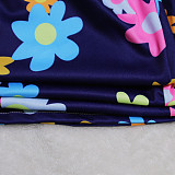 Trendy Print Women Package Hips Flared Pants SFY-2320