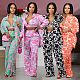 Trendy Print Women Long Sleeves Long Pants Three Pieces Sets SFY-2337
