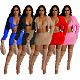 Women Bralettes Short Skirt Casual Velvet Three Pieces Sets BS-1353
