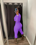 Leisure Cardigan Bodycon Pants Knitted Three Pieces Sets XT-8207