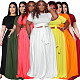 Large Size 5XL Women Solid Color Cross Strap Skirt 2 Pieces Sets ASL-7025