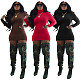 Solid Color Ployester Long Sleeves Bodycon Mini Dress YIM-362