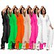 Women Solid Color Knitted Hollow Out Tassel Two Pieces Set TR-1266