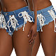 Sexy Women Lace-up Elastic Denim Shorts HSF-2739