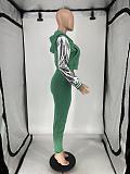 Women Patchwork Hoodies And Long Pants Sporty Two Pieces Sets XRB-10062