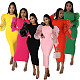 Mesh Puff Sleeve High Waist Bodycon Elegant Dress LA-3328
