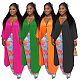 Casual Solid Loose Fitting Blouse Cardigans TR-1281