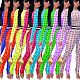 Net Yarn Perspective Long Sleeve High Waist Jumpsuit Foot Pants BY-3618