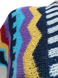 Retro Women Knitted Hand Crochet Fringe Coat Cardigan Cape CM-8698