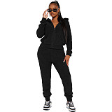 Fashion Women Hoodies Long Pants 2 Pieces Sets YD-8788