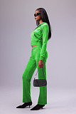 Women Pockets Hoodies And Long Pants Casual Two Piece Suits YD-8780-E7
