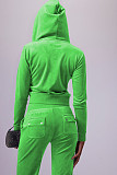 Women Pockets Hoodies And Long Pants Casual Two Piece Suits YD-8780-E7