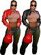Motorcycle Leather Patchwork Short Jacket For Women FNN-8722