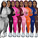 Large Size Sporty Suits Women Prints Hoodies Sweatshirt And Pants DN-N8999T37