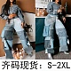 Women Three-dimensional Pockets Organ Wide Leg Pants GT-9154