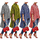 Striped Irregular Long Shirt Blouse TR-837