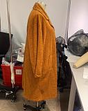 Autumn Winter Women Woolen Lapel Long Sleeve Thickened Plus-size Coat TB-5843