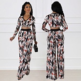Spring and Autumn Short  T-shirt Long Pants 2PCS Set YLA-10320