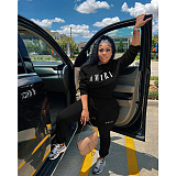 2023 Women's Printed Crewneck Sweatshirt Set RS-MZD3333A10