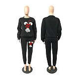Women Fashion Two-piece Leisure Sports Suit RS-MZD3333R5