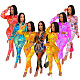 Print Button Shirt With New Fashion Pencil Pants Outfits XT-8821